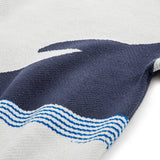 Lonely Whale Knitted Sweaters Spring Autumn Sweater Pullover Men Women Jumpers Harajuku Knitwear Outwear Streetwear Tops