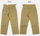 Foesce Non Stock Gurkha Pants Vintage UK Army Military Trouser For Men Khaki Olive