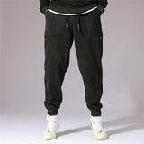 Autumn Winter Men Harem Pants Hip Hop Outdoor Male Baggy Jogging Corduroy Pants New Fashion Streetwear Thick Men's Trousers