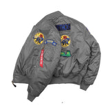 Foesce Military Vintage Streetwear Winter Jackets Coats Men Fashion Outwear Oversize Bomber Jacket