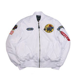 Foesce Military Vintage Streetwear Winter Jackets Coats Men Fashion Outwear Oversize Bomber Jacket