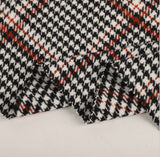 Woolen Men Suit Long Plaid Check Overcoat Bussiness Office Party Prom Blazer Tailor Made Formal Causal Costume Homme
