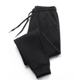 Foesce Men Women Long Pants Autumn and Winter Mens Casual Fleece Sweatpants Soft Sports Pants Jogging Pants 5 Colors