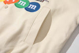 Mens Racing Jacket Letter Embroidery Loose Racer Jacket Winter Streetwear Fashion Casual Varsity Jacket Unisex Baseball Jacket