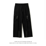 Autumn Winter Corduroy Pant Men Casual Loose Wide Leg Pants Male Solid Trousers for Man