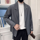 Men Spring High Quality Business Suit/Male Slim Fit Leisure Blazers Man Fashion Solid Color Suit Jackets Hombre Tuxedo 3XL