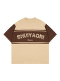 Waffle Casual Sports Suit Men Korean Summer Hip Hop Handsome Short-sleeved T-shirt + Shorts High Street Two-piece Suit