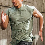 Gyms Men's Quick Dry Tank Top Fitness Jogging Sleeveless Shirt Running Casual Vest Male Breathable Sports Vest Undershirt