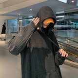 Sweater Men Spring Autumn Men's Hooded Sweater Casual Pullover Warm Knitted Sweatercoat Pull Homme Plus Size 3XL Streetwear