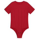 Mens Adults Press Crotch T-shirt Bodysuit One Piece Lingerie Adult Babies Diaper Lovers Pajamas Round Neck Short Sleeves Romper
