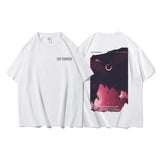 Foesce Short Sleeve Men's Graphic T-shirt Oversized Fashion Brand Hip Hop Clothing Harajuku Summer Male Casual Top Tees