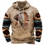 Vintage Clothing Men's Hoodies Casual Harajuku Fashion Graphics Long Sleeve Top Men Pullover Loose Oversized Male Street Pullove