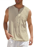 Men's  TOP linen shirt