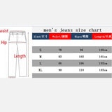 European and American Men Stretch Small Foot Jeans Skinny Black Men's Jeans New Spring Autumn Slim Fashion Leisure Fitness Pants