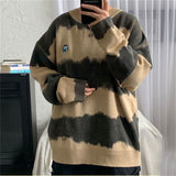 Men Knitted Sweaters Autumn Winter Casual Printed Streetwear Pullover Men's Fashion Knitwear New Style Men Clothing