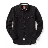 Casual Plaid Shirt for Men Flannel Long Shirt Sleeved Autumn Clothes Tops Shirt Chest Outwea Pocket Design Pocket Design