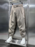 Men's Striped Pants Loose Hip Hop Sportswear New in Popular Japanese Harajuku Trousers Luxury Brand Harem Sweatpants