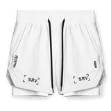 Summer Gym Men's Quick Dry 2 in 1 Shorts Jogging Fitness Training Beach Short Pants Male Sports Workout Bottoms Casual Clothing