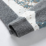 Foesce -harajuku japanese style hip hop loose pullover sweater oversized knitted women and men sweaters hipster jersey jumper