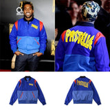 Kanye Jacket West Pastelle Varsity Jacket Stitch Embroidery High Quality 1:1 Men's And Women's Baseball Jacket Jacket