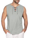 Men's  TOP linen shirt