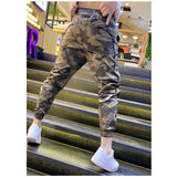 Joggers Cargo Pants Men Harem Pants Multi-Pocket Camouflage Man Cotton Sweatpants Streetwear Casual Plus Size Trousers