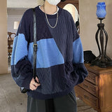 Winter Thickened Sweater Men Warm Fashion Oversized Knit Pullover Men Korean Loose Thick Long Sleeve Sweater Mens Jumper Clothes