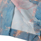 Fashion Smudge Contrast Casual Loose Long Sleeve Shirt Blouse Tops Men Summer Hot Selling Streetwear Shirt For Men Women