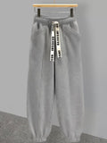 Foesce Hooded Jacket Suit Men Thin Korean Version Tooling Stitching Design Windbreaker Jacket with Loose Pants Two-piece Set