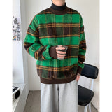 Winter Thick Wool Hoodie Men Warm Fashion Casual Plaid Sweatshirt Men Streetwear Korean Loose Thicken Pullover Hoodie Mens Hoody
