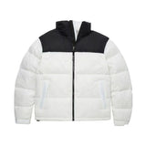 Winter jacket men's parka thickened warm jacket men's stand collar jacket solid color parka women's fashion new style