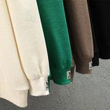 Zipper High Street Men Sweatshirt Stand-Up Collar Woman Hoodie Trendy Lovers Oversize Casual Sports  Long Sleeved Lapel Hoodie