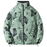 Winter Jacket Men Reversible Parkas Thicken Warm Coat Mens Streetwear Jackets Parka Women Fashion Outwear Coats Oversize