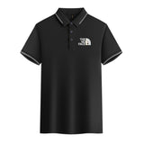 Men Polo Shirt Casual Business Polos Shirts Summer New Men's Short Sleeve Letter Printed Classic Homme Tees Fashion Slim Lapel