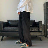 Blue White Black Baggy Jeans Men Fashion Casual Wide Leg Jeans Men Streetwear Loose Hip Hop Straight Denim Pants Mens Trousers