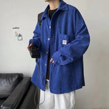 Men's Plaid Long Sleeve Shirts Art Style Autumn Korean Shirt Woman Fashion Trend Casual Oversize Shirt Quality Clothing New