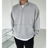 Y2k Clothes Autumn Lapel Man Sweatshirts Oversize High Street Solid Color Long Sleeve Casual Loose Harajuku Pullover Tracksuits
