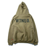 Hooded Sweatshirt Men's Trendy Hoodie Embroidery Autumn Winter Fleece Warm Pullovers Student Cotton Simple Print Coat Streetwear