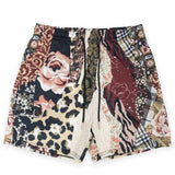 Summer New Fashion Printed Shorts For Men Quick-Drying Breathable Casual Shorts Gym Basketball Training Mesh Beach Shorts