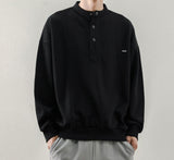 Fall Winter Korean Fashion Casual O Neck Solid Fleece Pullover Tops Men's Clothing Loose Streetwear Hoodie Sweatshirts Sudaderas