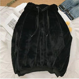 Vintage skull embroidered lamb fleece jacket men's winter new king size zipper casual top cotton cotton zipper cardigan