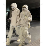 Street Trend American Turtleneck Windbreaker Women Thickening Autumn and Winter Jacket Outdoor Windproof Assault Jacket