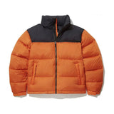 Winter jacket men's parka thickened warm jacket men's stand collar jacket solid color parka women's fashion new style