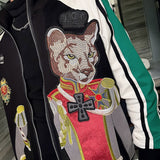 Spring Fashion Stitching Mens Jacket Business Social Office Jacket Slim Fit Lapel Casual Streetwear Coat Men Clothing