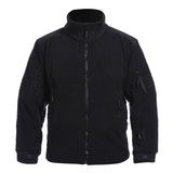 Men's Outdoor Sports Tactical Jacket Stand Collar Fleece Warm Fleece Mountaineering Coat