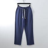 Foesce Pants Large Size Summer Men's Cotton Tall Big Sizes Wide Leg Linen Pant Oversized Jogger Trousers Male Plus Size Loose Pants Men