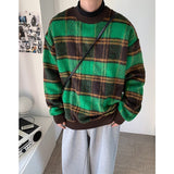 Winter Thick Wool Hoodie Men Warm Fashion Casual Plaid Sweatshirt Men Streetwear Korean Loose Thicken Pullover Hoodie Mens Hoody