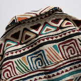Folk-custom Retro Patchwork Jacket Men Baggy Turn-down Collar Coat Unisex Loose Casual Harajuku Outwear Male Streetwear