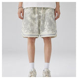 Foesce Latest High Street Sports Casual Shorts Men's Summer American Fashion Brand Hip Hop Loose Shorts