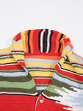 Foesce Autumn Fashion Cardigan Knitted Sweater Men Single Breasted Color Stripes Men Casual Autumn Sweaters